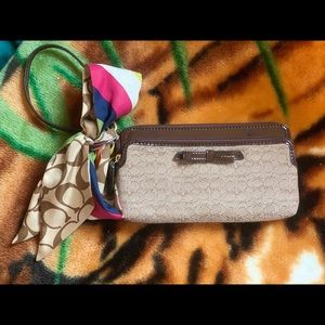 Coach wristlet